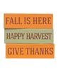 Picture of Happy Harvest Skinny Mini Block, 3/Set