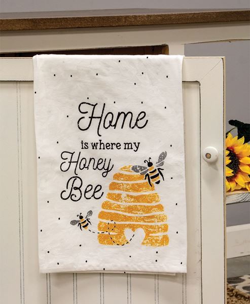 Picture of Home Is Where My Honey Bee Dish Towel