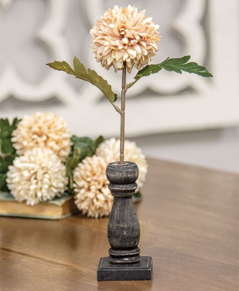 Picture of Medium Black Spindle Flower Holder