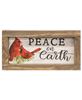 Picture of Joy to the World Cardinal Rustic Framed Sign, 2/Set