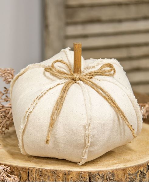 Picture of Canvas Stuffed Pumpkin, 8"