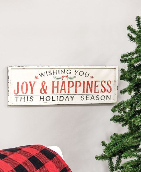 Picture of Wishing You Joy & Happiness Sign