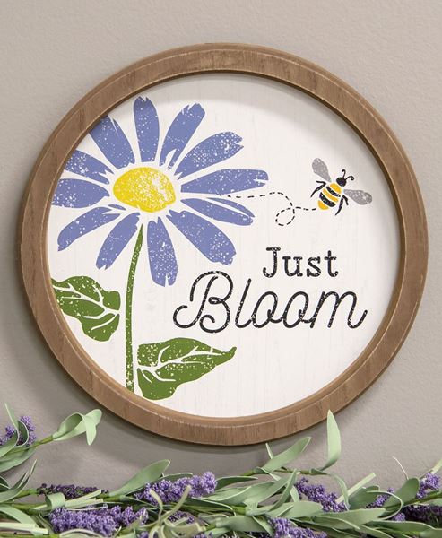 Picture of Just Bloom Circle Frame