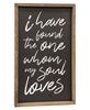 Picture of I Have Found the One Chalkboard Look Sign