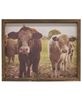 Picture of Pasture Cows Framed Print, Wood Frame