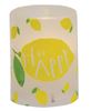 Picture of Be Happy Lemon Timer Pillar 3" x 4"