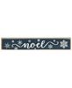 Picture of Joy, Peace, Noel Snowflake Mini Stick, 3/Set