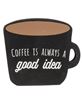 Picture of Coffee Freestanding Mug Sign, 4/Set