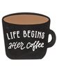 Picture of Coffee Freestanding Mug Sign, 4/Set