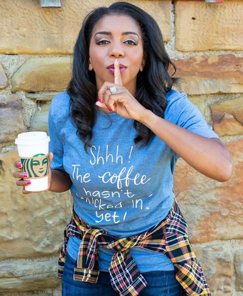 Picture of Coffee Hasn't kicked in T-Shirt