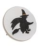 Picture of Witch Silhouette Circle Easel Sign