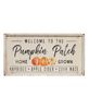 Picture of Welcome To The Pumpkin Patch Metal Frame Sign