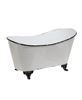 Picture of White Metal Bathtub