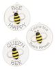 Picture of Queen Bee Mini Round Easel Sign, 3/Set