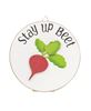 Picture of Spread Hap-pea-ness Mini Round Easel Sign, 2/Set