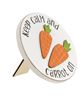 Picture of Keep Calm and Carrot On Mini Round Easel Sign, 2/Set