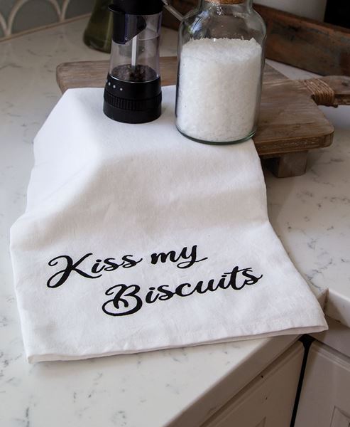 Picture of Kiss My Biscuits Dish Towel