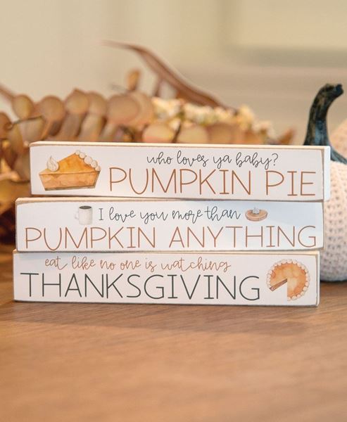 Picture of Pumpkin Pie Mini Stick, 3/Set