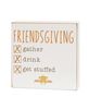 Picture of Friendsgiving Square Block, 3/Set