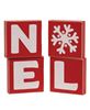 Picture of Sparkle NOEL Word Blocks, 4/Set