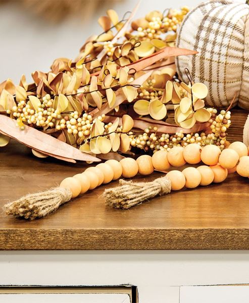 Picture of Orange Bead Garland