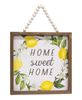 Picture of Home Sweet Home Lemons Beaded Framed Sign