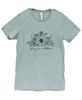 Picture of Always Be A Wildflower T-Shirt, Heather Dusty Blue XXL