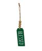 Picture of Blessed or Lucky Green Wooden Tag, 2/Set