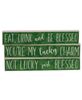 Picture of Eat, Drink, & Be Blessed Mini Stick, 3/Set