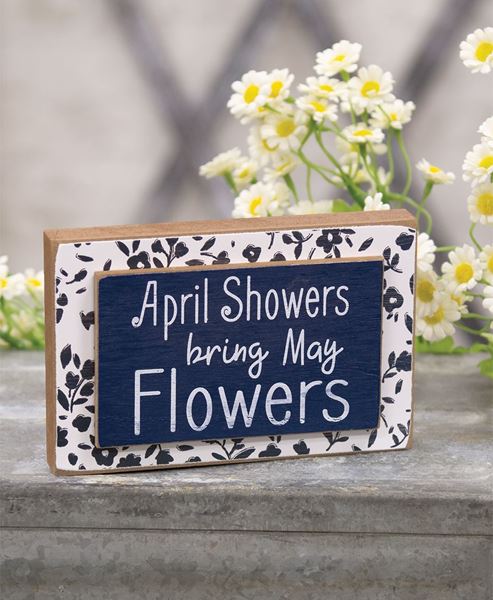 Picture of April Showers Block