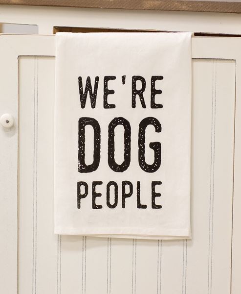 Picture of We’re Dog People Dish Towel