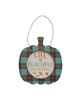 Picture of Fall Is Proof Plaid Pumpkin Hanger, 3/Set