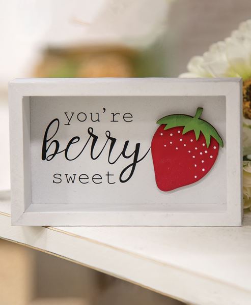 Picture of You're Berry Sweet Shadowbox Frame