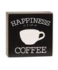 Picture of Happiness is a Cup of Coffee Box Sign