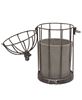 Picture of Metal Birdcage with Cement Pot