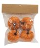 Picture of Orange Burlap Pumpkins 2.25", 4/Pack