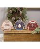 Picture of Christmas Sweater Chunky Sitter, 3/Set