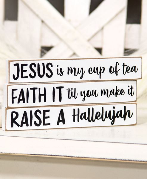 Picture of Raise A Hallelujah Mini Stick, 3/Set