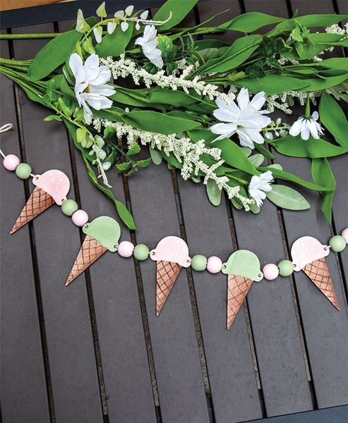 Picture of Wooden Beaded Ice Cream Garland