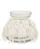 Picture of Macrame Boho Glass Vase, Medium