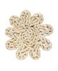 Picture of Corn Husk Flower Shape Candle Mat, 6"