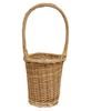 Picture of Natural Willow Flower Basket w/Handle