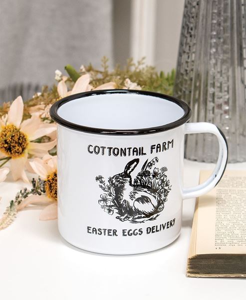 Picture of Cottontail Farm Enamel Mug