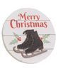 Picture of Cozy Christmas Round Easel Sign, 2/Set