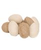 Picture of Natural & Ivory Burlap Eggs, 9/Set