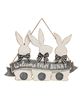 Picture of Welcome Every Bunny Metal Hanging Sign