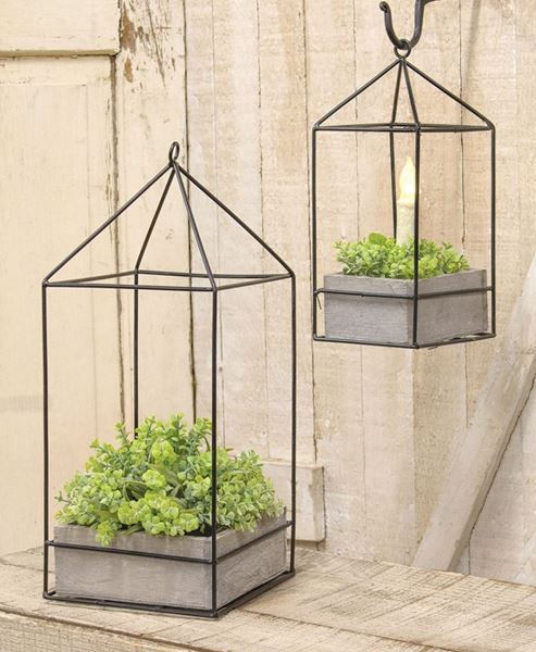 Picture of Plant Holder w/ Metal Frame 2/Set