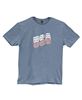 Picture of USA Stars & Stripes T-Shirt, Heather Indigo