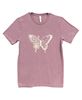 Picture of Butterfly Floral T-Shirt, Heather Orchid