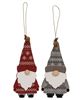 Picture of Layered Wooden Sweater Gnome Ornament, 2/Set